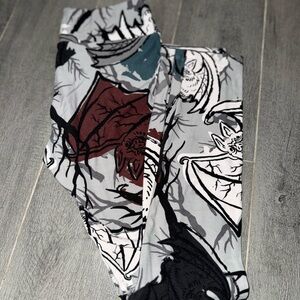 LuLaRoe Graphic OS Print Halloween Leggings | Holiday